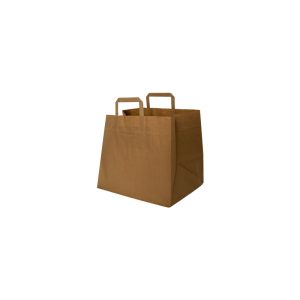 Papirna vrecica RR 28x32x22  smedja  50 kom