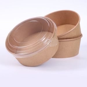 Salat box sa poklopcem kraft 750 mm 50 kom / paket