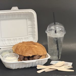 Ambalaza za dostavu  2000 ml  22×20 x8 cm. 150 kom / paket